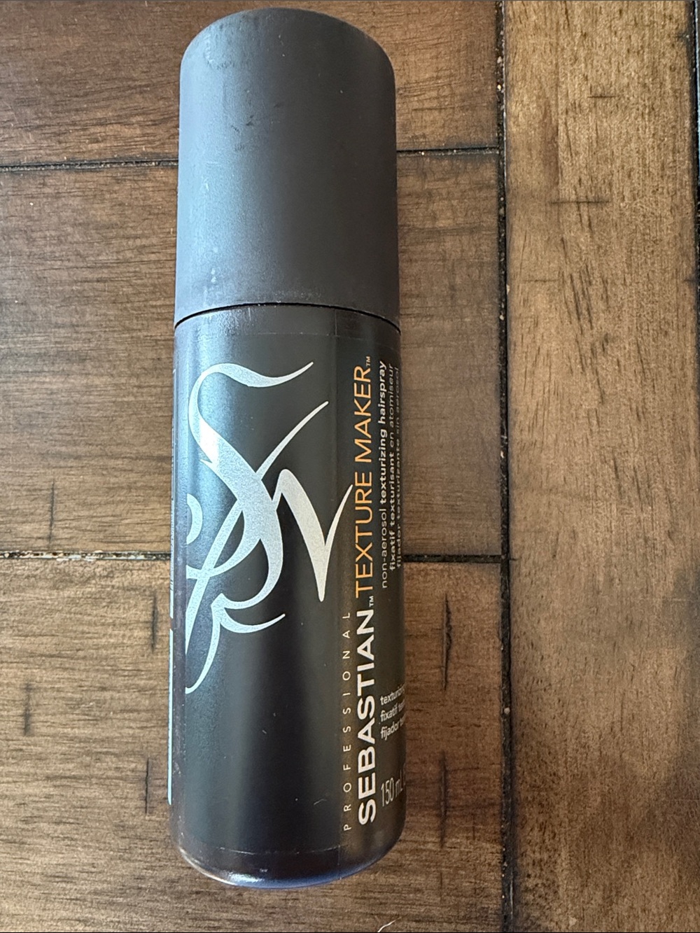 Sebastian Professional Texture Maker Hair Spray — Black
